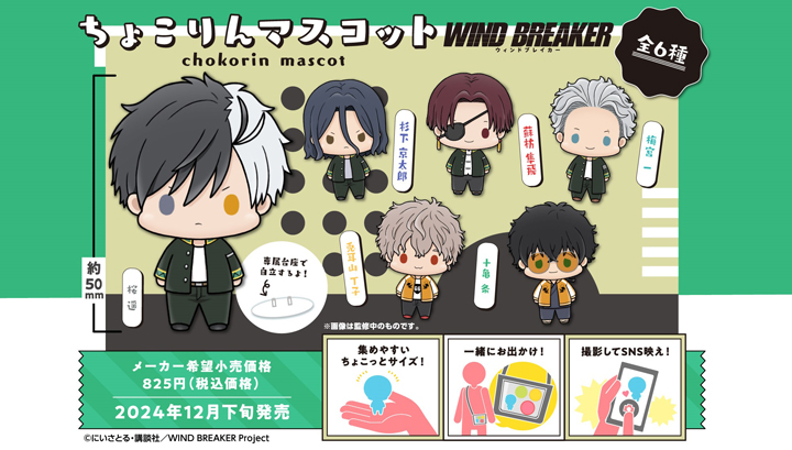 Chokorin Mascot WIND BREAKER set