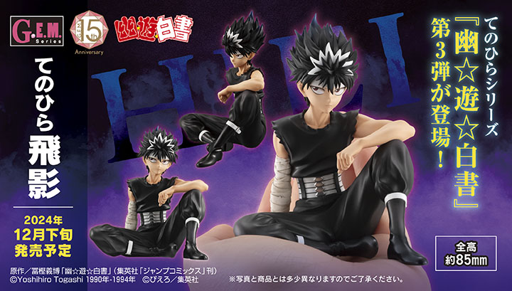G.E.M. series YuYu Hakusho Palm size Hiei