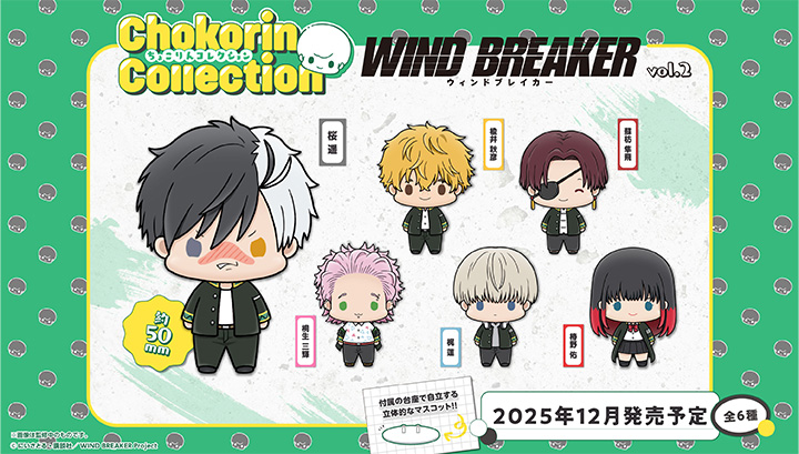 Chokorin Collection WIND BREAKER Vol.2 Set