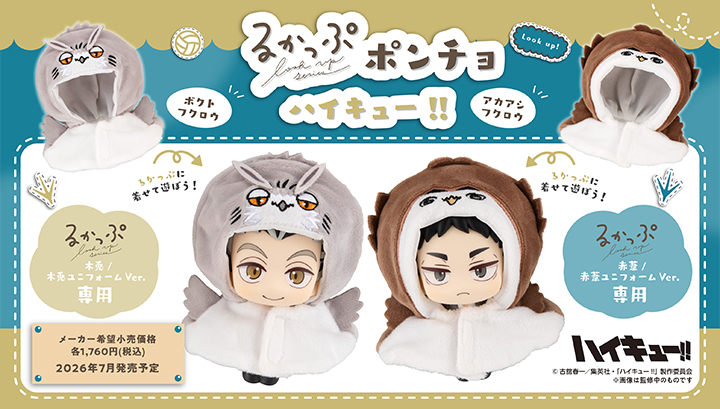 Lookup cape Haikyu!! Bokuto Owl /Red-legged Owl