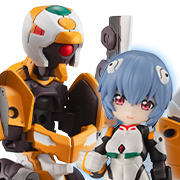 MegaHouse Shop has started accepting pre-orders for Desktop Army Rebuild of Evangelion "Rei Ayanami & Evangelion No. 0 (Kai)"!