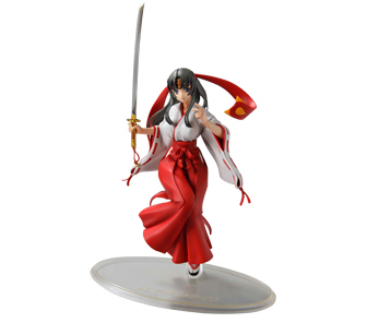 Queen's Blade P-3: Warrior Shrine Maiden Tomoe