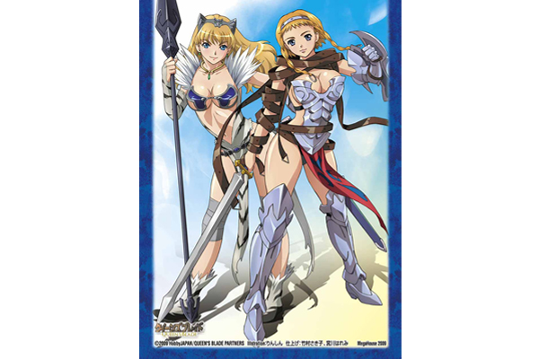 Queen's Blade Character Sleeves P-1 Reina & Elina