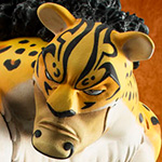 ONE PIECE "MAS" Rob Lucci Ver. Leopard [Paper Craft Warrior]