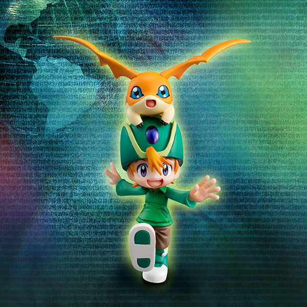 デジモンアドベンチャー 高石タケル＆パタモン / 八神ヒカリ＆テイルモン