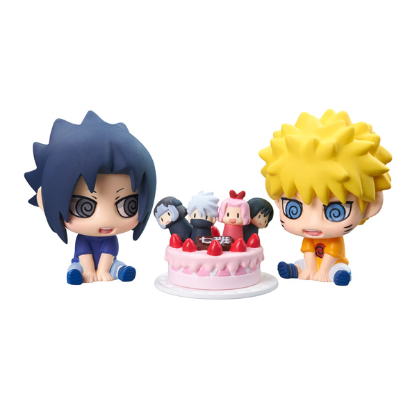 NARUTO Shippuden JUMPSHOP 2015 LIMITED Naruto and Sasuke Strawberry Cake Set