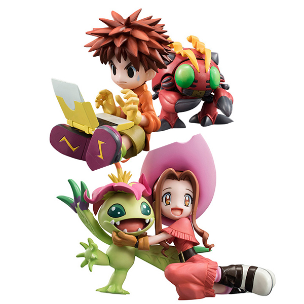 [set Sale] Digimon Adventure Izumi Koushiro & Tentomon / Tachikawa Mimi & Palmon