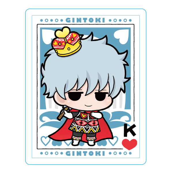 Acrylic Double Strap Gintama Gintoki's Playing Cards Edition