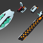 New Arhan exclusive weapon set