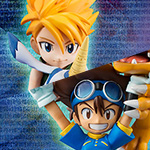 Digimon Adventure: Taichi Yagami & Agumon (再販) / Yamato Ishida & Gabumon (再販)