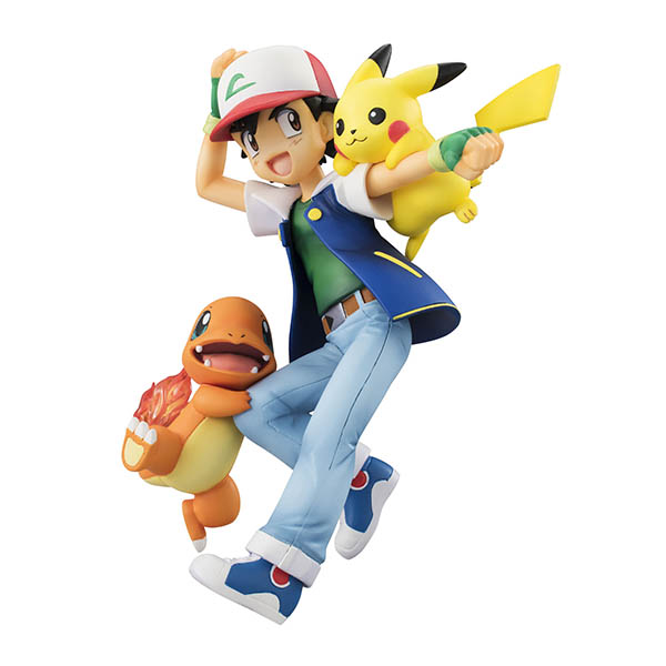 Pokémon: Ash, Pikachu, and Charmander