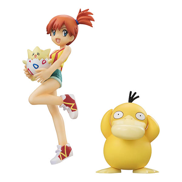 Pokémon Misty, Togepi, and Psyduck