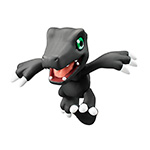 DigiColle! Limited Edition Agumon (Black) & Gabumon (Black) Set