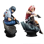 NARUTO UCHIHA SASUKE & SAKURA HARUNO Set