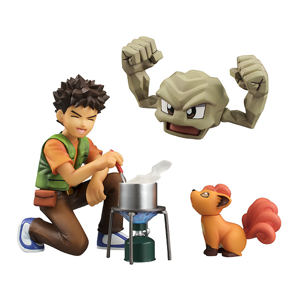Pokémon Brock & Geodude & Vulpix
