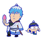 Gintama x Okawa Bukubu Stylish Rubber Mascot