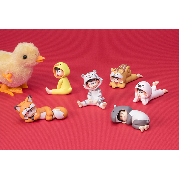 Palmate Petit Series Osomatsu-san Lazy Animal Pajamas