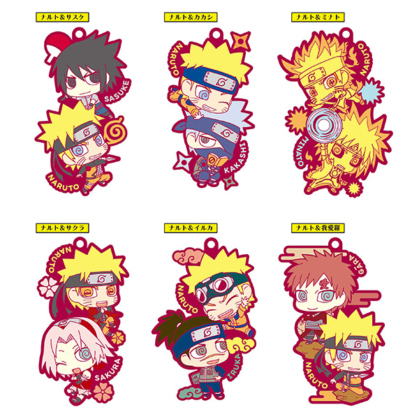 NARUTO One more! Rubber mascots in a two-man team!