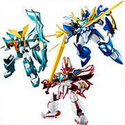 Madou King Granzort Metallic Ver. 3-Figure Set [Includes Bonus "Guriguri" Mini Figure]