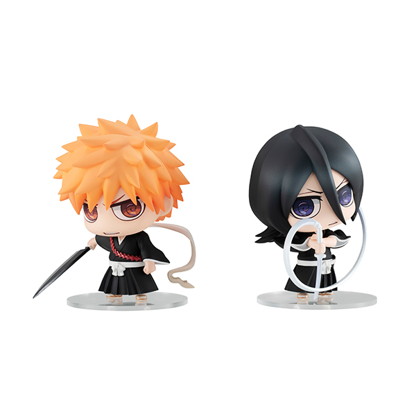 BLEACH Ichigo Kurosaki & Rukia Kuchiki Shinigami Set
