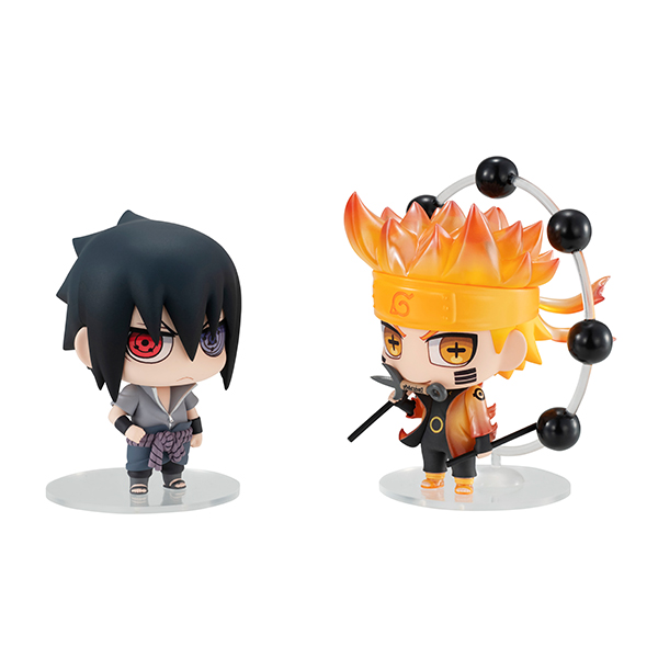 NARUTO NARUTO UZUMAKI & UCHIHA SASUKE Ninja World War Set