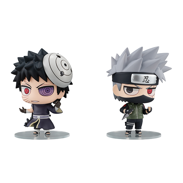 NARUTO KAKASHI HATAKE & Uchiha Obito Ninja World War Set