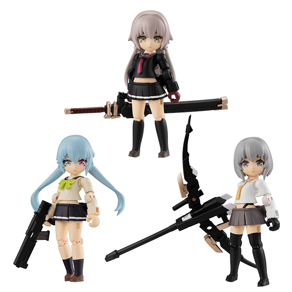 Heavily armed high school girl 1st squad