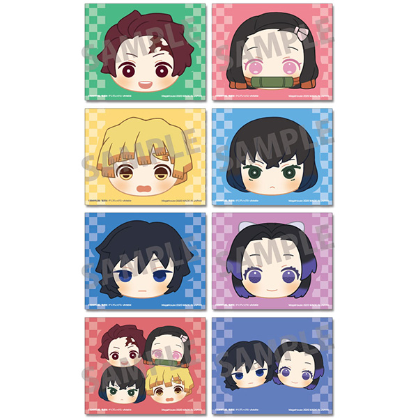Glitter Big Sticker Demon Slayer: Kimetsu no Yaiba Fluffy Squeeze Bread Edition / Buddy Collection Edition