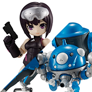 Ghost in the Shell: SAC_2045 - Motoko Kusanagi & Tachikoma