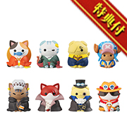 ONE PIECE Nyan Peace Nyan! I'm gonna be the Pirate King, meow! [Limited Bonus: Comes with a meat-shaped canned food mascot]