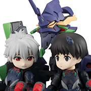 Evangelion: New Theatrical Edition - Shinji Ikari, Kaworu Nagisa, and Evangelion Unit-13