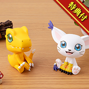Digimon Adventure Agumon & Tailmon Set [Limited Edition with Cushion]