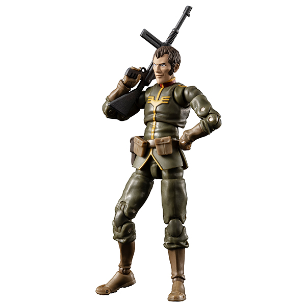 (Gundam Military Generation) Mobile Suit Gundam Principality of Zeon Army 08 V-SP General Soldier & Zeon Soldier's Motorcycle