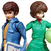(Gundam Military Generation) Mobile Suit Gundam Earth Federation Forces 07 Amuro Ray & Frau Bow