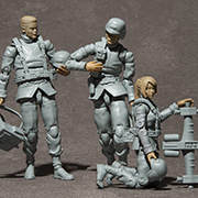 PROFESSIONAL Mobile Suit Gundam Earth Federation Forces General Soldier 01-03 Set Box