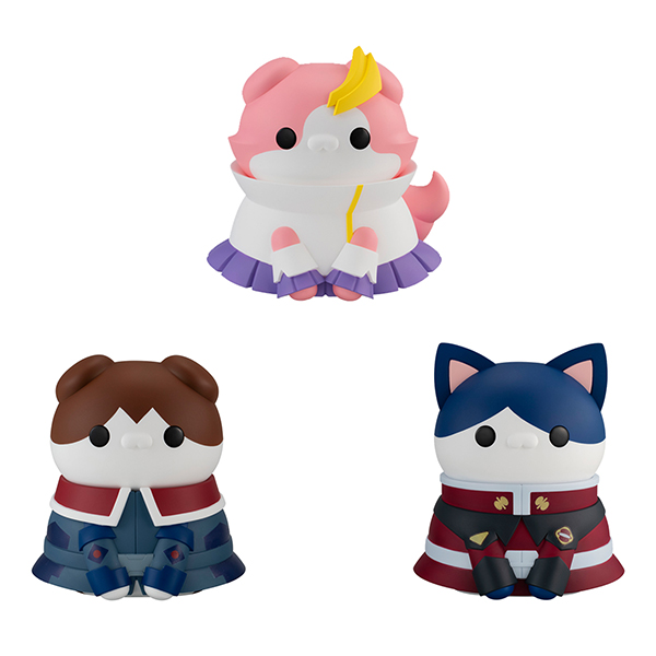 Mobile Suit Gundam Seed Nyantomo Big Nyandam SEED ① KIRA YAMATO ② ATHRUN ZALA ③ LACUS CLYNE