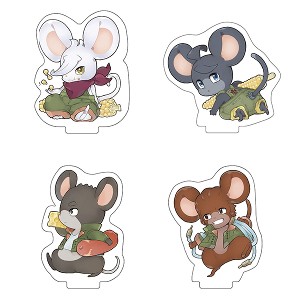 【メガホビEXPO】3丁目のおるふぇんちゅ アクリルマスコット全種セット ※特典:アルミリア付き