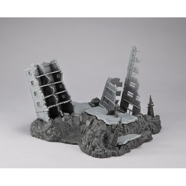 RM series G structure Mobile Suit Gundam【GS02M】 The abandoned buildings in New Yark city （Material Color Edition）