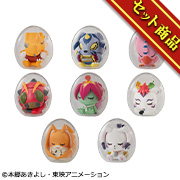 MEGA EGG FIGURE Digimon Adventure Goodnight Digicolle! set