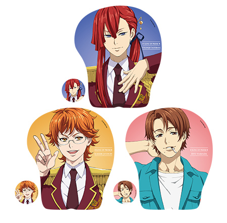 KING OF PRISM -Shiny Seven Stars- Heart-Pounding Mousepad: Yukinojo Tachibana / Kakeru Juoin / Ryo Yamada