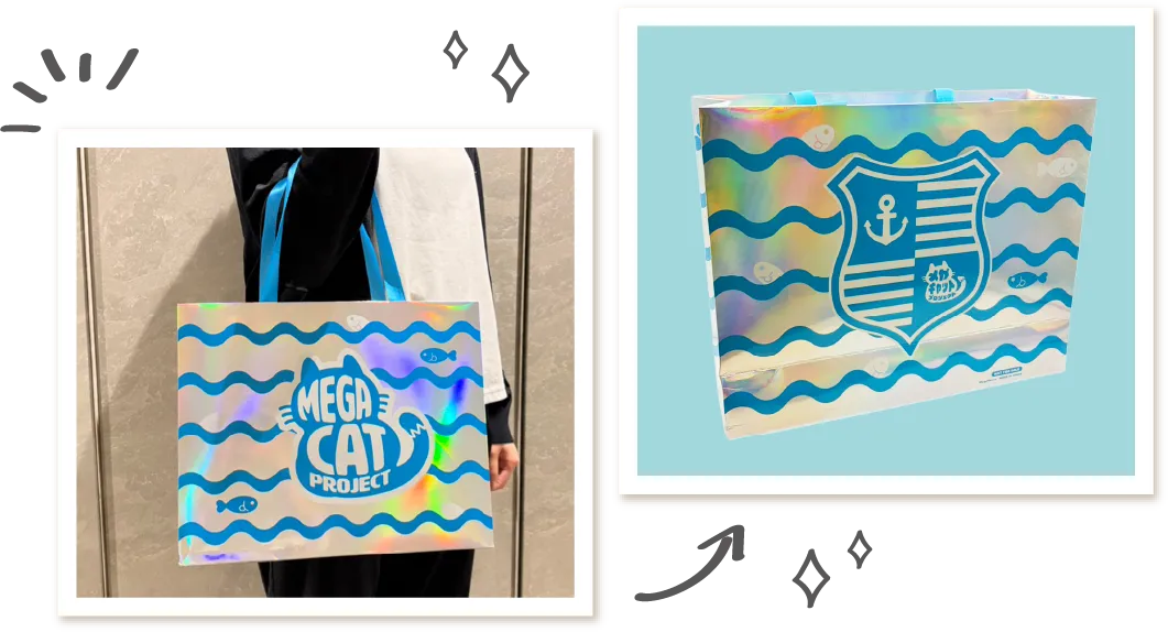 MEGA CAT PROJECT 5th Anniversary Special Shopper Bag