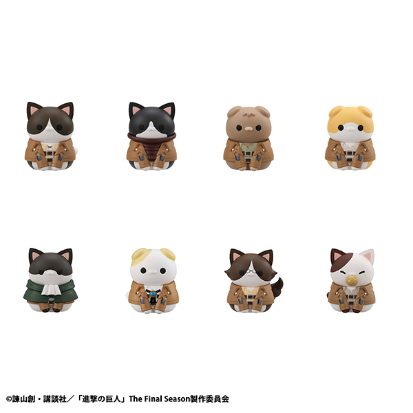 MEGA CAT PROJECT Attack on Titan Attack on Tinyan Gathering Scout Regiment danyan! [repeat]