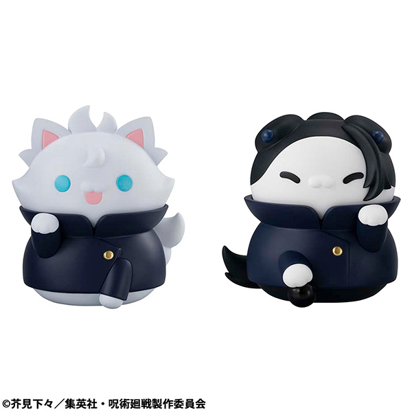 MEGA CAT PROJECT Jujutsu Kaisen-Hidden Inventory／Premature Death Nyanto! The Big Series Jujutsu cats ① Satoru Gojo ② Suguru Geto [repeat]